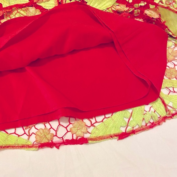 Marchesa Notte Lace Guipure Ball Gown Sz 12 NWT - Picture 9 of 12